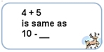 Fact Equivalents - Addition & Subtraction - Math Worksheet Sample#1