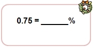 Convert Decimals to Percentage -  -  Math Worksheet Sample #2