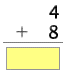 Add the Number - Add Eight -  Math Worksheet Sample Interactive**