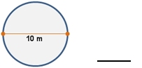 Circle - Area -  Math Worksheet Sample Dynamic