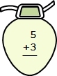 Addition - Single Digit - Set 2 - Math Worksheet SampleDynamic #5