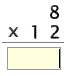 Multiplication - Basic Drills - Tough Ones (Selective #'s from 4 to 12) - Math Worksheet SampleDrill (Interactive - with Score upload)